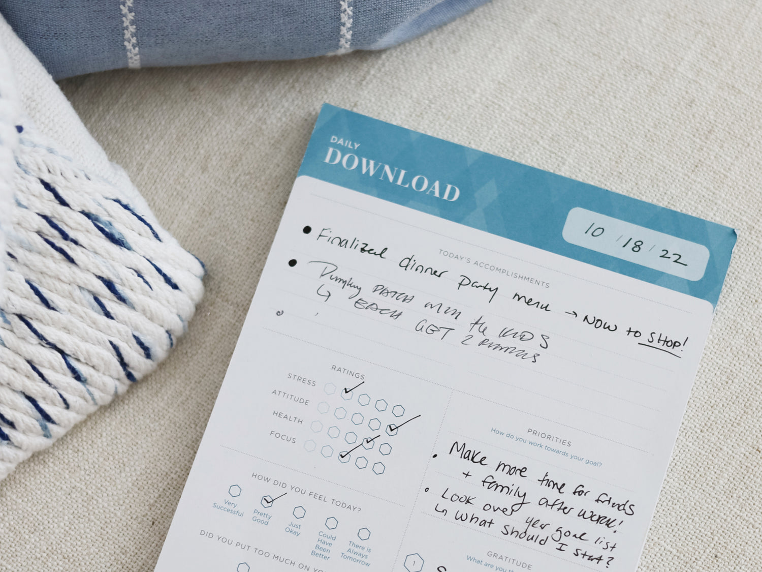 3 Notepads for Stress-Free Planning