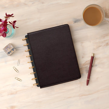 Chocolate - Vegan Leather Cover