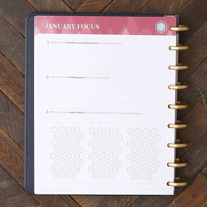 Goal Setting Planner Insert